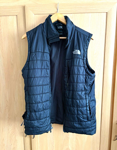 The north face black quilted - face,