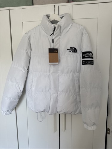 The north face white jacket - the,