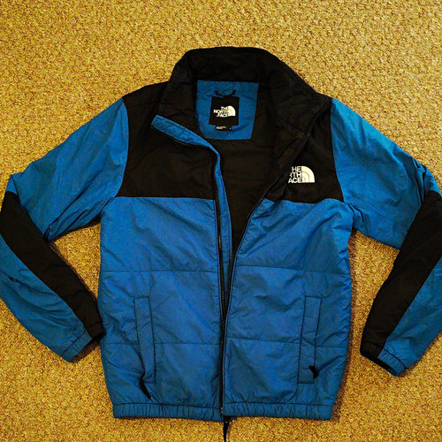 The north face blue - the,