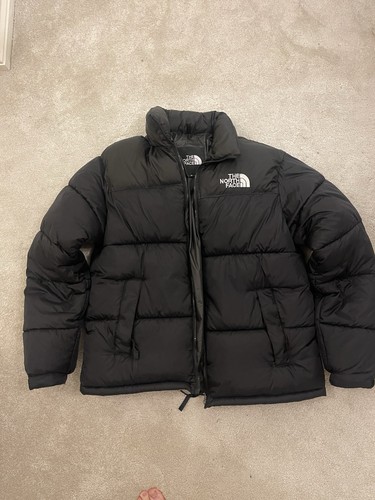 North face black puffer - north, face,